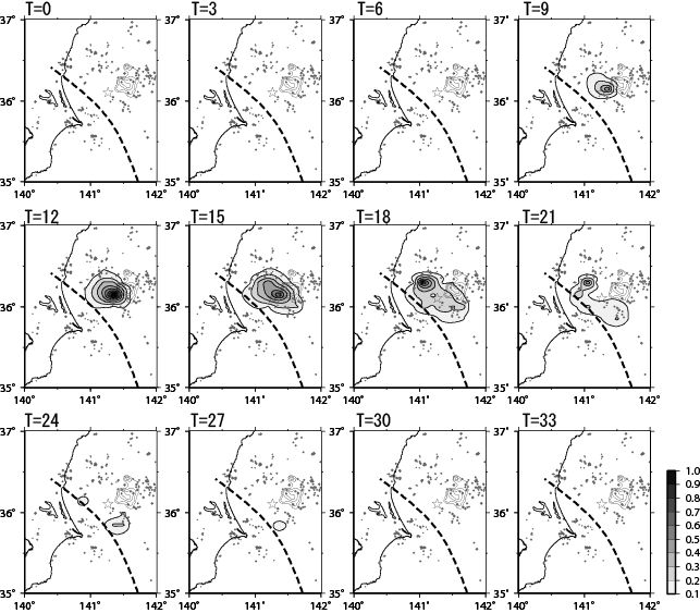破壊伝播の様子